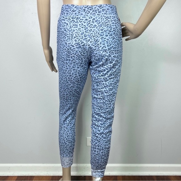 NEW N:PHILANTHROPY BLUE LEOPARD PRINT JOGGERS - Picture 8 of 10